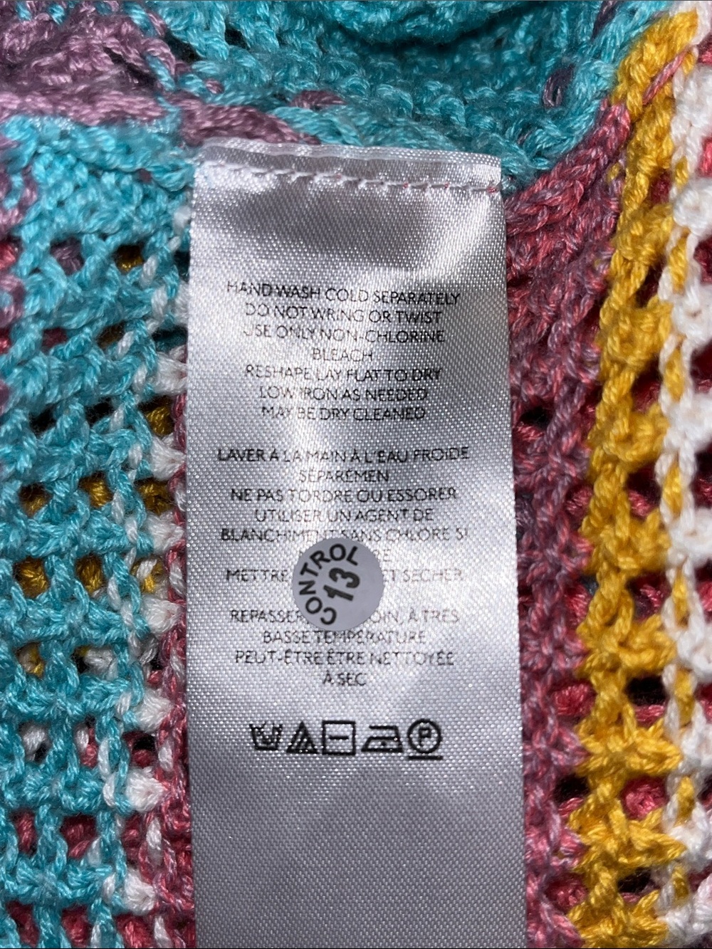 Urban Outfitters Pastel Striped Crochet Shrug - Picture 6 of 7